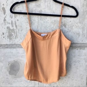 Urban Outfitters Cropped Cami in Honey M